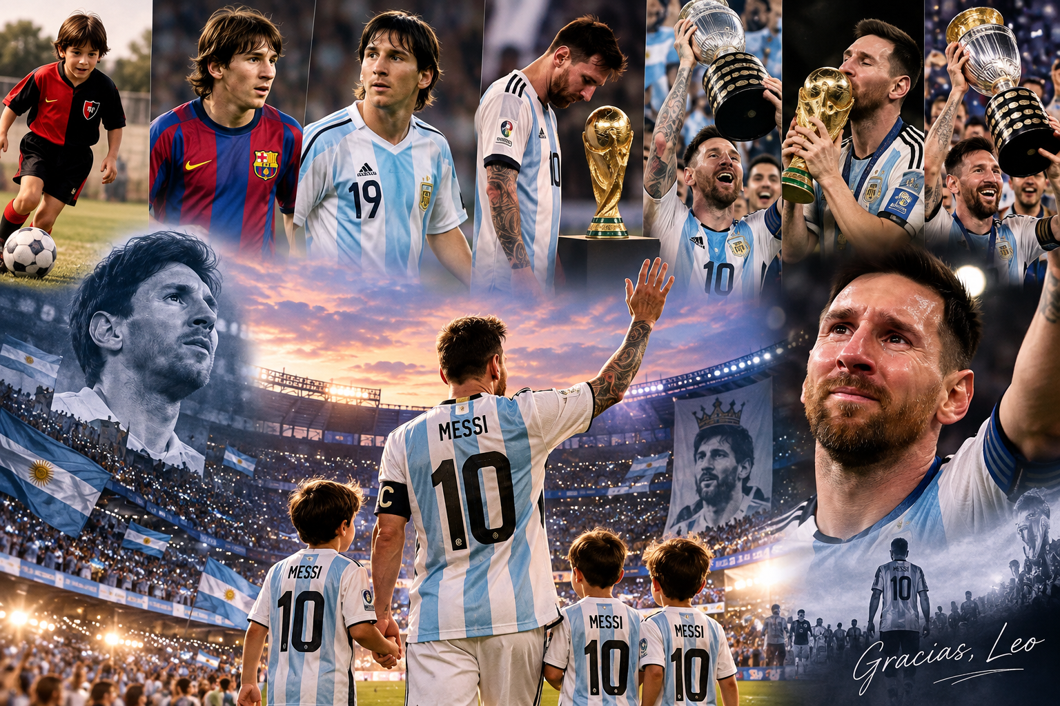 Lionel Messi: From a Little Boy in Rosario to an Emotional Goodbye to Argentina